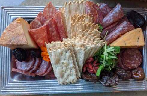 Charcuterie basket. 45.00 