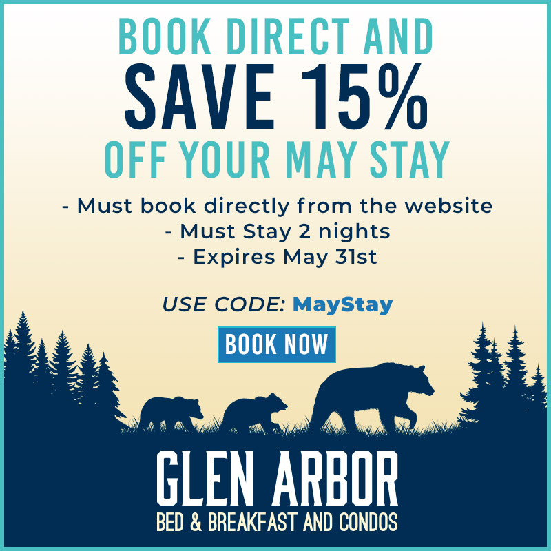 Book Direct from our website to save 15% off your May 2024 stay. Must book from our website. 2 night minimum.