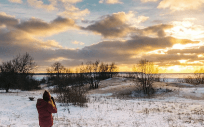 Winter Wildlife Watching At Sleeping Bear Dunes Michigan